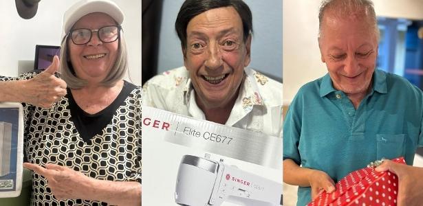 Retiro dos Artistas: Moradores recebem presentes de Natal