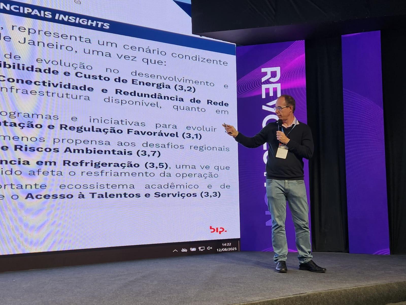 The study indicates the Rio potential to become a global data processing process for data processing